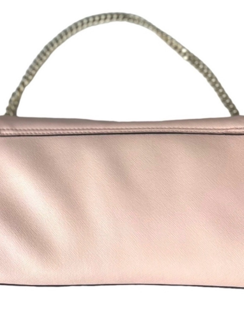 Kate Spade Blush Pink Chain Shoulder Bag Gold Hardware Balletcore Soft Luxury - Picture 4 of 8